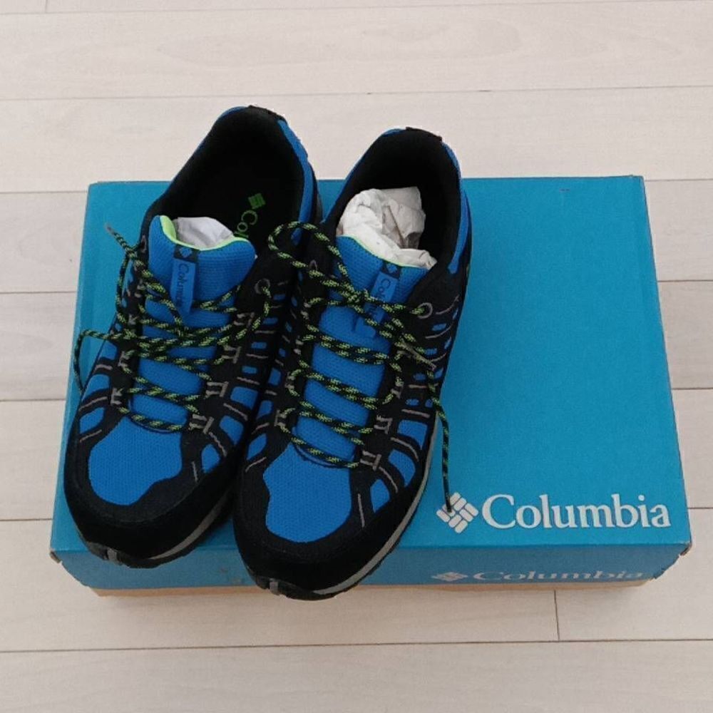 Columbia Women's Hiking Low Lace-Up Sneakers Blue Size 5